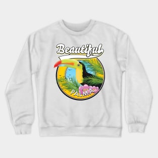 Beautiful Palma logo Crewneck Sweatshirt